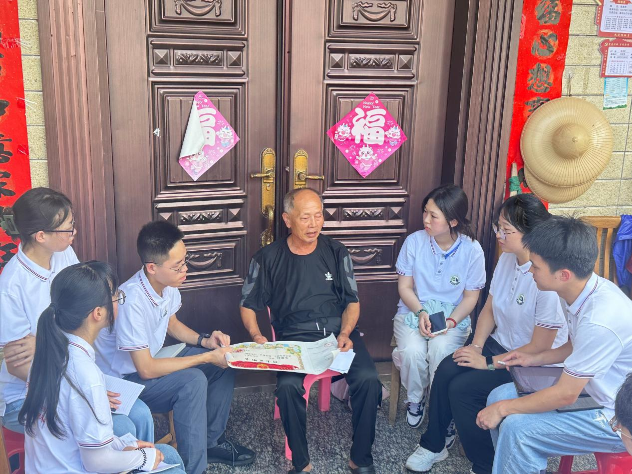 beat365正版唯一入口必一暑期社会实践团赴瑞金寻访红军后代_fororder_图片17