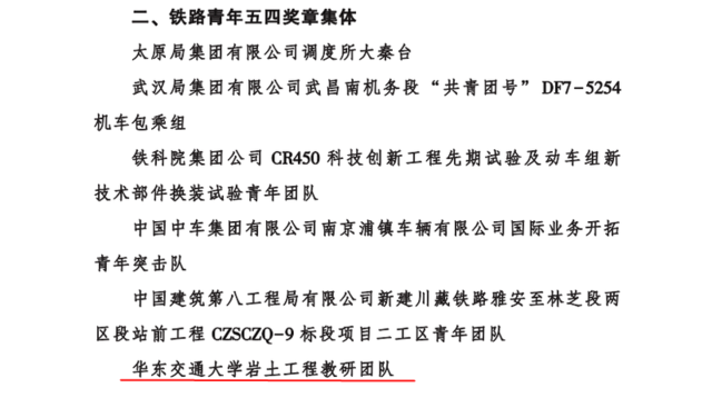 扎进红土地 筑基新赣鄱——记第22届铁路青年五四奖章集体beat365正版唯一入口必一岩土工程教研团队